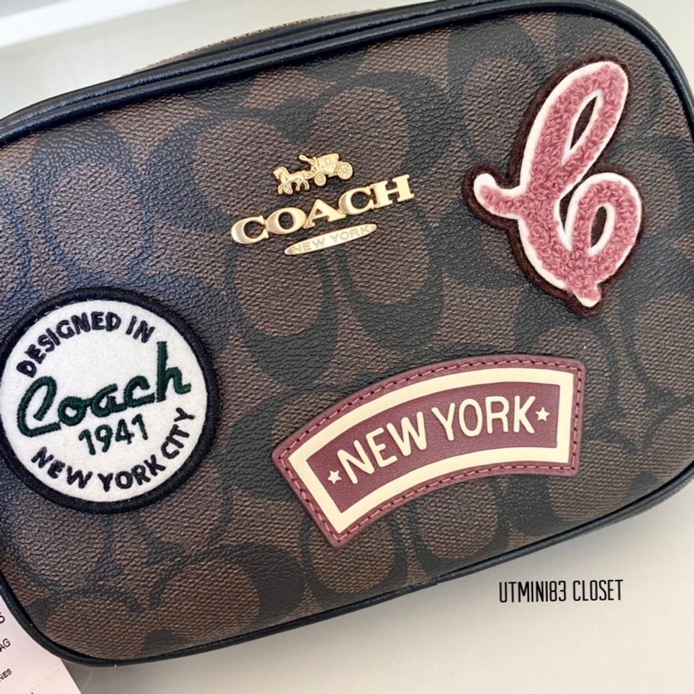 🔥💜NEW💜Coach Jamie camera bag/crossbody bag/shoulder bag/canvas leather - Picture 2 of 10